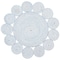 Safavieh 4 x 4 ft. Cape Cod Round Area Rug, Blue & Ivory CAP230M-4R - alternate 3